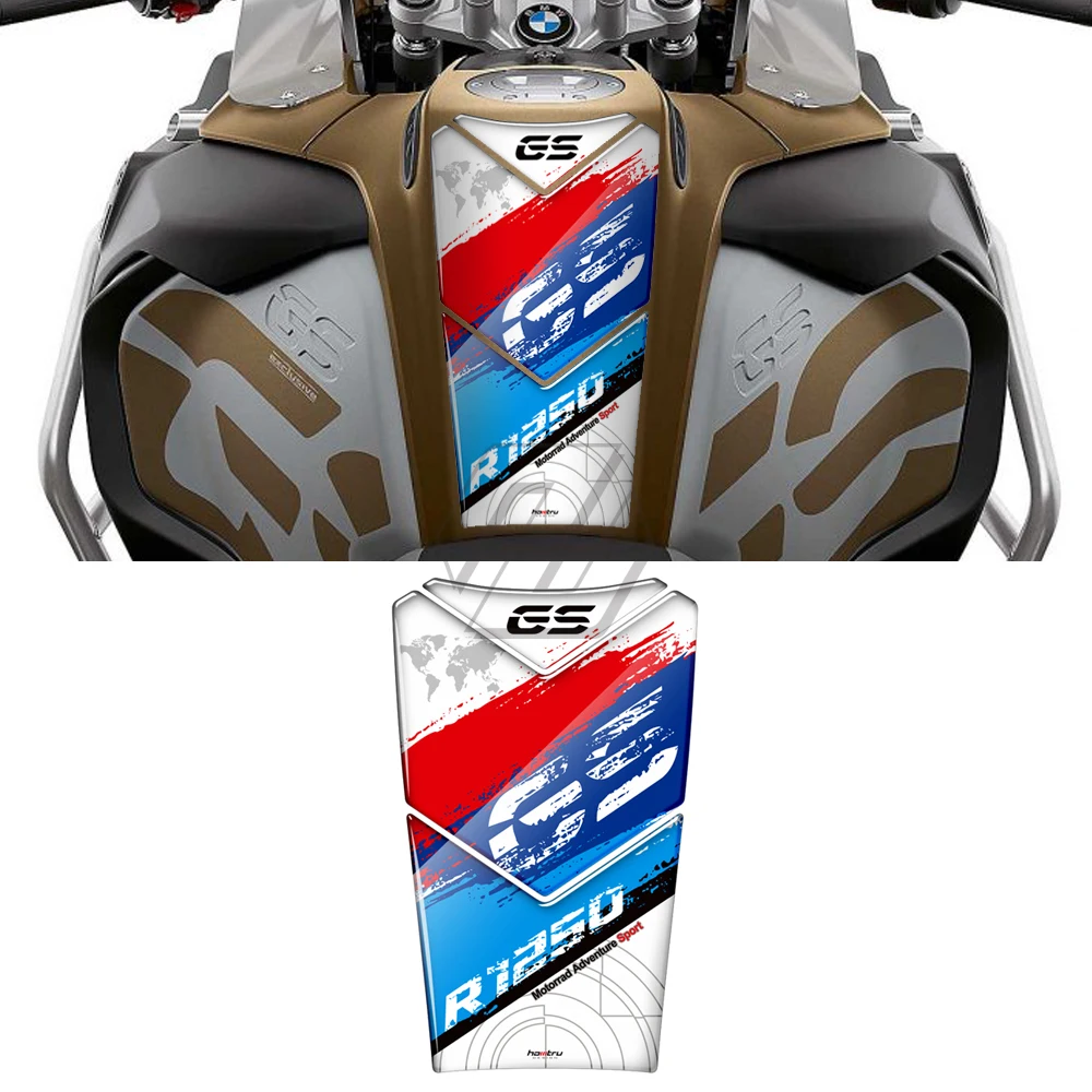3d-наклейка R1250GS на бак приключений наклейка мотоцикл протектор коврика с газом