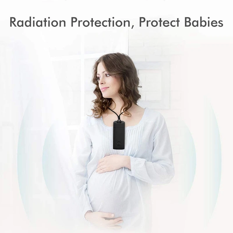 

2 Pack Personal Wearable Air Purifier Necklace Mini Portable Air Freshener Ionizer Negative Ion Generator