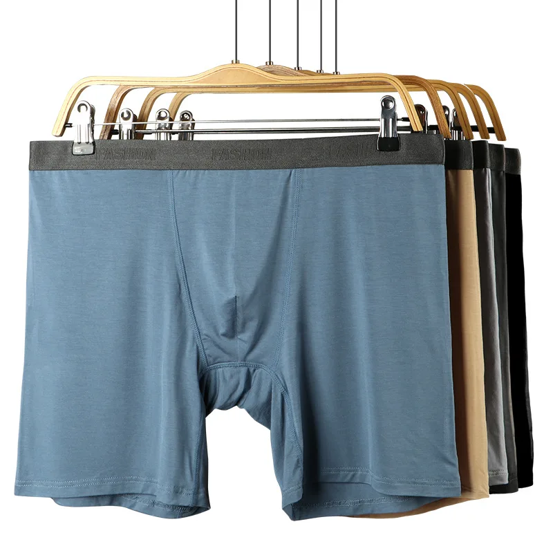 

Fashion Male Panties Top Quality Men's Boxers Shorts Modal Breathable Underpants Loose Large Extra Plus Size Men Underwear