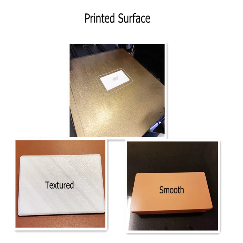 energetic 152x232mm double sided texturedsmooth pei powder coated flexible print surfacebase for flashforge creator 3d printer free global shipping