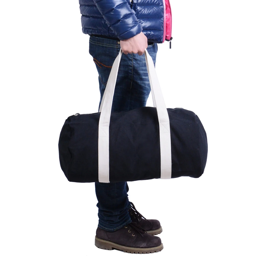 Винтажные военные холщовые кожаные сумки для багажа мужские спортивные