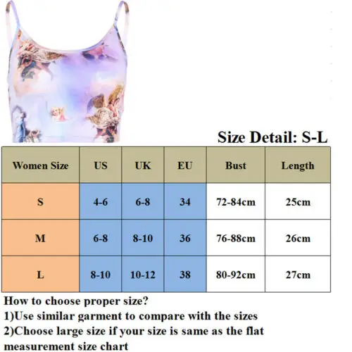 2019 модный бренд новинка женский жилет с принтом ангела бюстгальтер короткий топ
