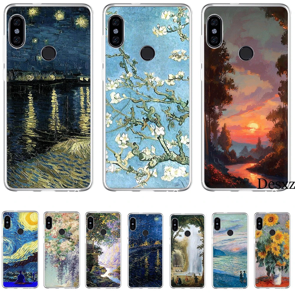 Чехол для телефона Xiaomi Redmi GO 7 S2 4A 4X 5 5A Plus 6 6A 8A 7A K20 Pro чехол Claude Monet Art Protection |