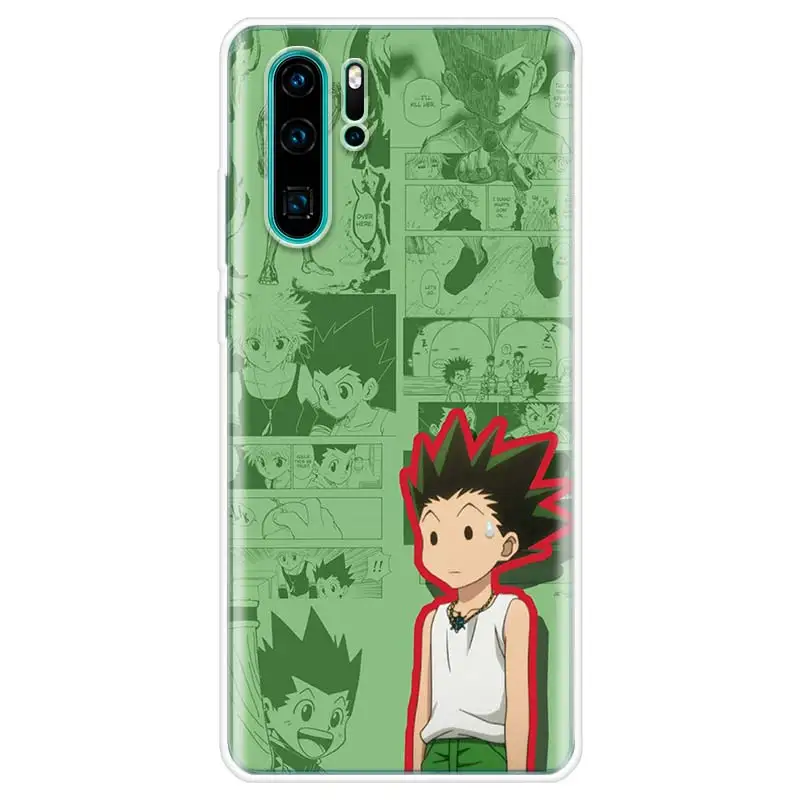 Чехол для телефона Hunter X Gon Freecss чехол Huawei P40 P30 P20 Mate 30 20 10 Pro P10 Lite P Smart Z 2019 | Мобильные