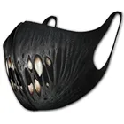 3 маски Унисекс Новая мода кровавая Роза 3d принт готический панк маска череп и племенной задний принт наборы с этим Eery дизайн идеально