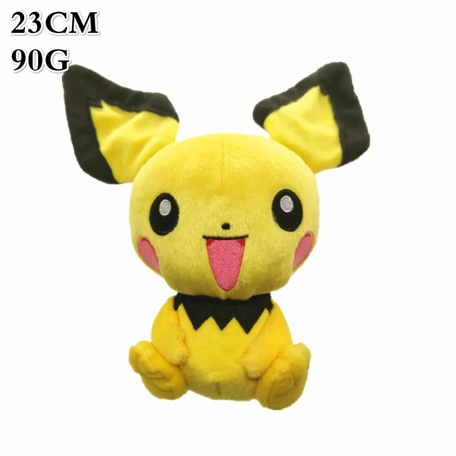 Takara Tomy Pokemon Pichu плюшевые милые Пикачу Подростковая версия развивающая игрушка