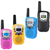 2PCS T388 Walkie Talkie Children Pcs Childrens radio Walkie-Talkie Kids Birthday Gift Toys For Boys Girls 100-3000M Range