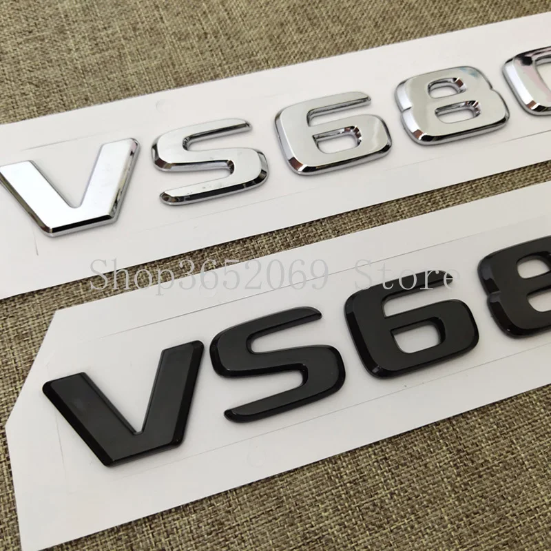 V260L VS680S VS980S ABS Письмо Эмблема автостайлинг переделка багажника табличка логотип