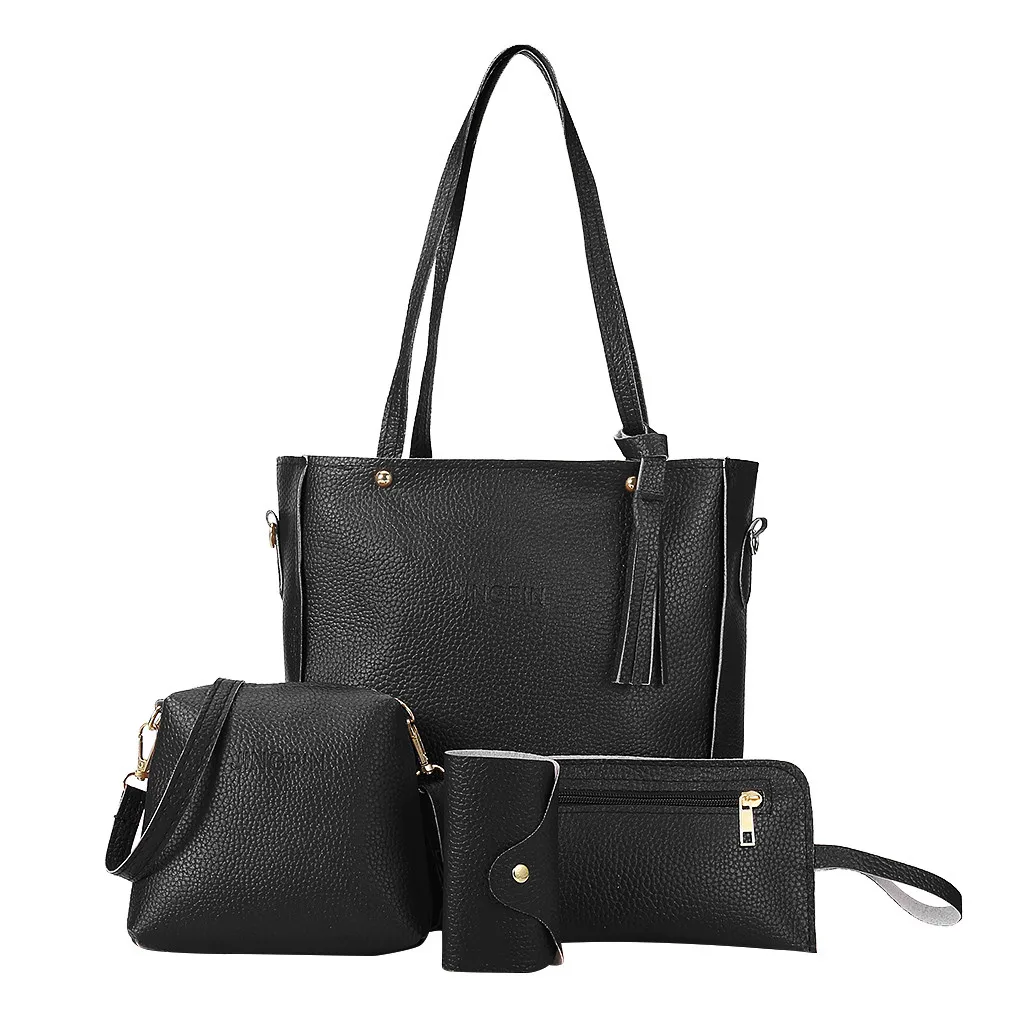 

4pc gator Pattern Crossbody Bag For Women Shoulder Bag Brand Designer Women Bags Luxury PU Leather Bag Bucket Bag Handbag