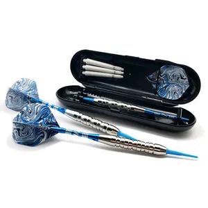 Профессиональный Дартс 21g мягкий наконечник Дартс Железный баррель милый чехол с 3 запасными пластиковыми валами для электронных Дартс