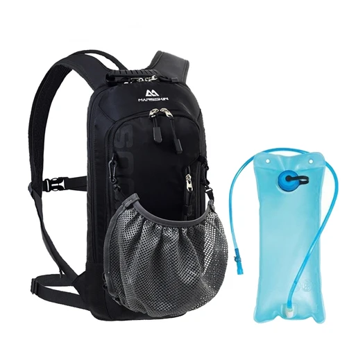 Black Water bag NEWBOLER Mtb Велоспорт Рюкзак гидратация дышащие 6L велосипедные сумки водонепроницаемый с дождевой крышкой дорожный велосипед рюкзак-переноска воды - Цвет: Black Water bag