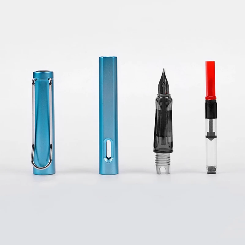 

Fountain Pen Colorful Extra Fine Nib 0.38mm/0.5mm Metal Pen Gift School Office Stationery JR Deals