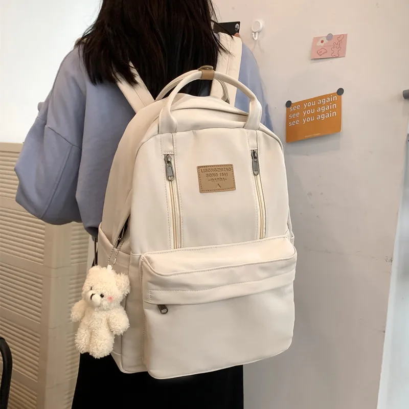 

Junior high school students' backpack female backpack 2021 new Korean version Harajuku campus Forest Department versatil