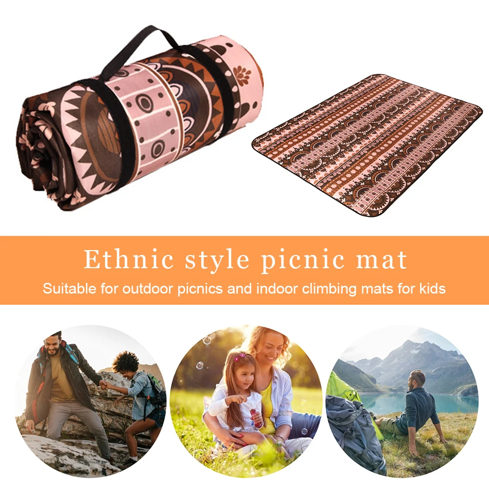 

150x200cm Camping Mat Folding Baby Climb Mattress Outdoor Waterproof Moistureproof Beach Picnic Blanket for Multiplayer Pad