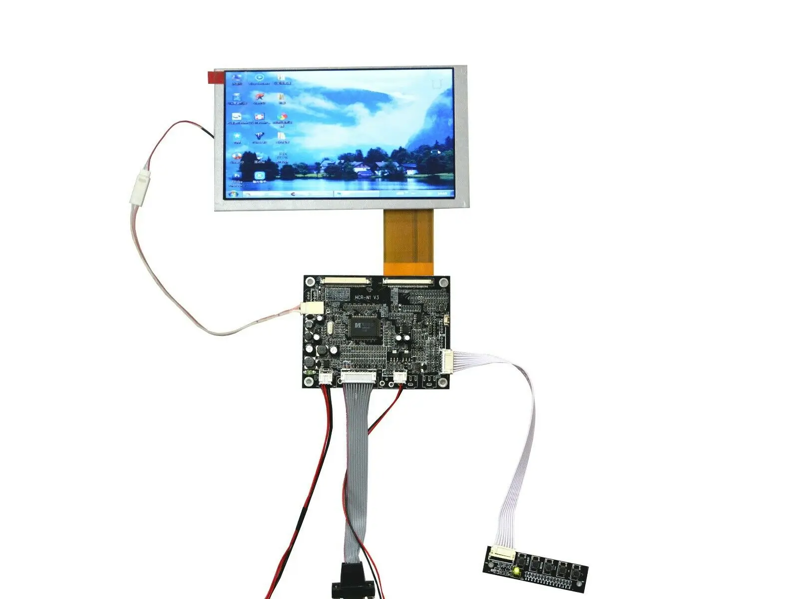 ЖК экран 6 2 &quotTFT TM062RDH03 800x480 сенсорная панель USB + VGA AV контроллер комплект|usb touch