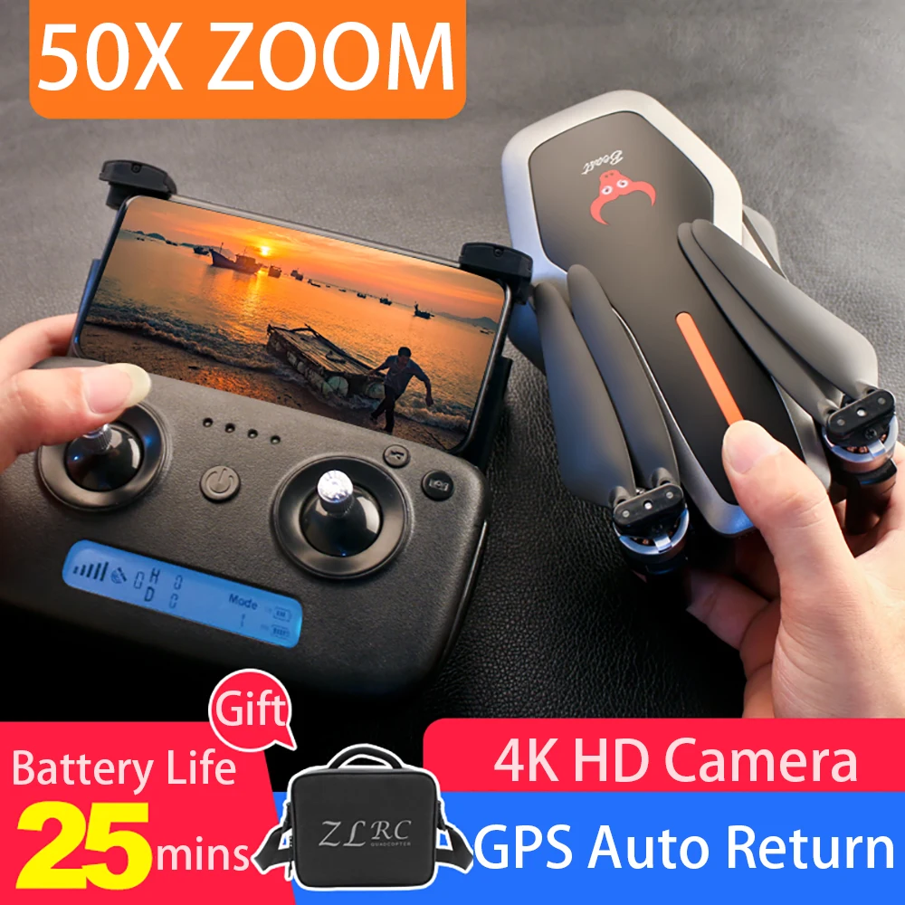 Мини-Дрон SG906 gps Бесщеточный 4K Дрон с камерой 5G Wifi FPV удаленные игрушки складной Радиоуправляемый квадрокоптер с 2/3 батареей
