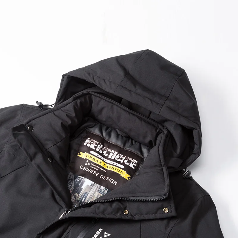 2021 зимняя повседневная классическая Толстая парка с длинным воротником пальто