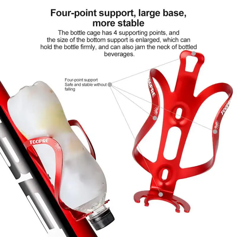 

Universal Bicycle Bottle Cage ultra-light aluminum alloy water cup for Mountain Road Bike Acessorios Mountain Road Supplies