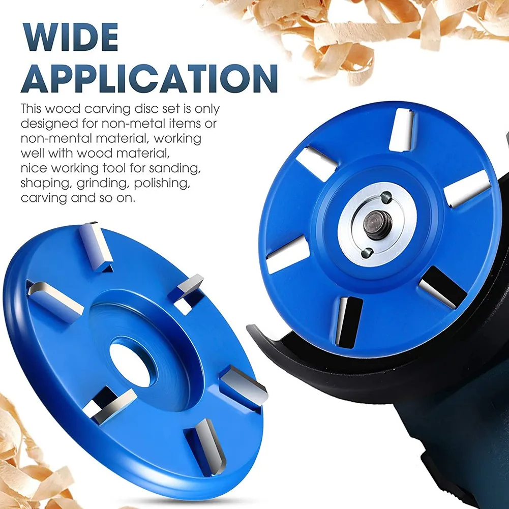 

Kit Wood Angle Grinding Disc Pack Rotary Disc Tool Wood Grinding Wheel