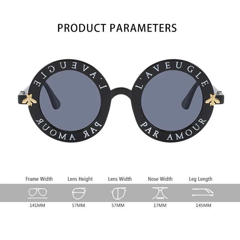 Солнцезащитные очки в металлической оправе для мужчин и женщин с круглыми