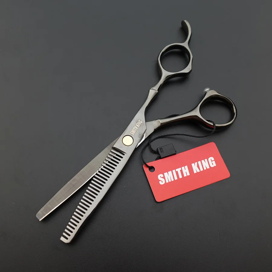 SMITH KING Профессиональные парикмахерские ножницы, 6 дюймов ножницы для стрижки+ филировочные ножницы/ножницы+ бритва/Филировочная расческа+ наборы/Чехол