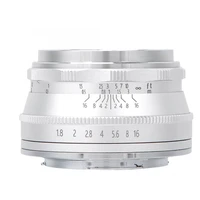 lightdow white 25mm f1 8 manual focus lens large aperture prime lens for cannon nikon sony fuji olympus mirroeless cameras
