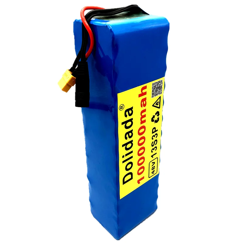 Высокая производительность 48v Батарея 100Ah 1000w 13S3P комплект литий-ионный батарей