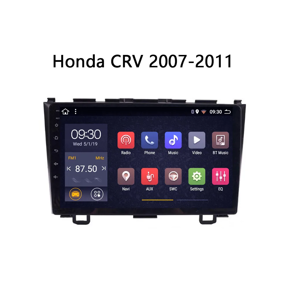 Авто DVD мультимедиа для Honda CRV 2007 2008 2009 2010 2011 радио в машине android автомобильный