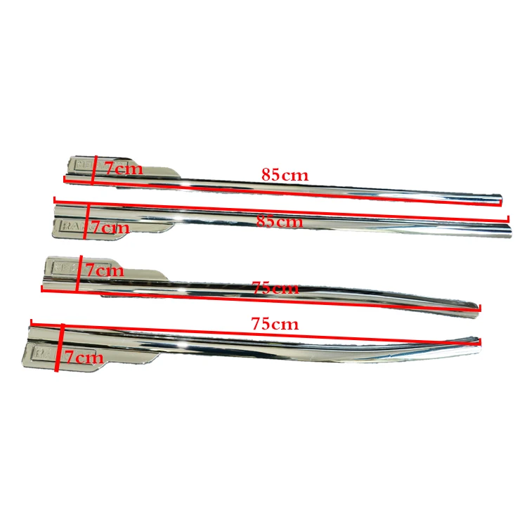 Наружный молдинг хромированный Стайлинг автомобиля наклейка на окно планки