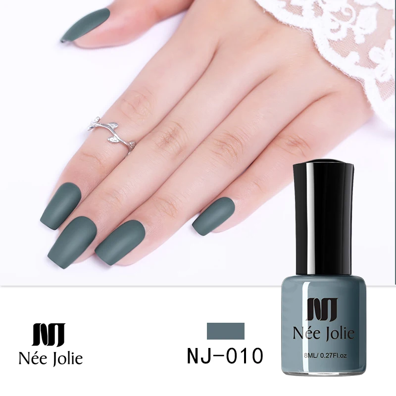 Лак для ногтей NEE JOLIE 8 мл лак дизайна блестящий зеркальный матовый эффект 66 цветов