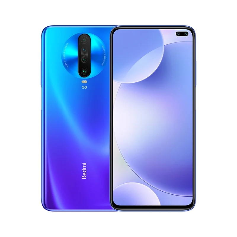 Смартфон Xiaomi Redmi K30 5G 8GB 128GB 120Hz с жидким экраном Восьмиядерный процессор Snapdragon 765G 64