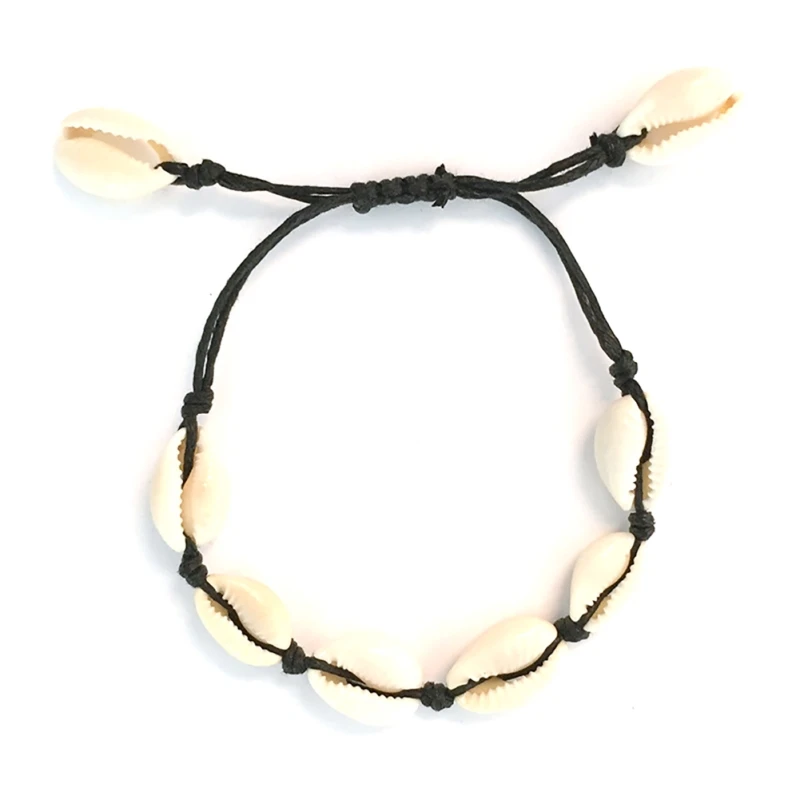 BOHO пляжная богемная Морская раковина Короткая подвеска на ожерелье Модные