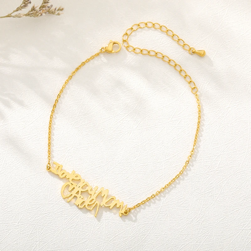 Индивидуальный детский браслет для рисования индивидуальный рукописного письма