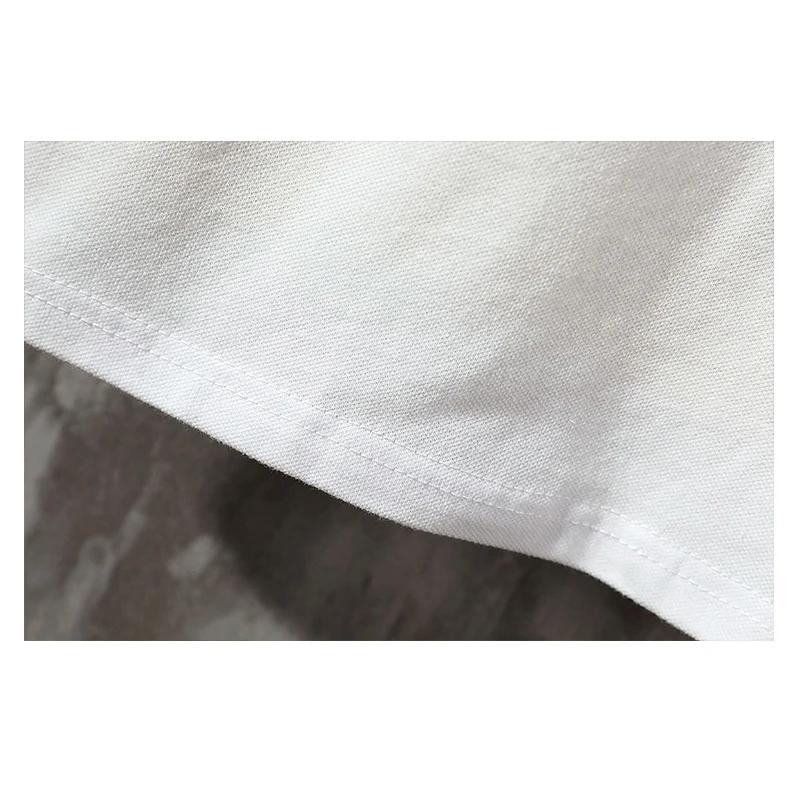 

Polo Shirt Men Turn-Down Collar Men's Polo Shirts High Quality Half Sleeve Menswear Casual Solid Male Loose Polos Shirts PL1