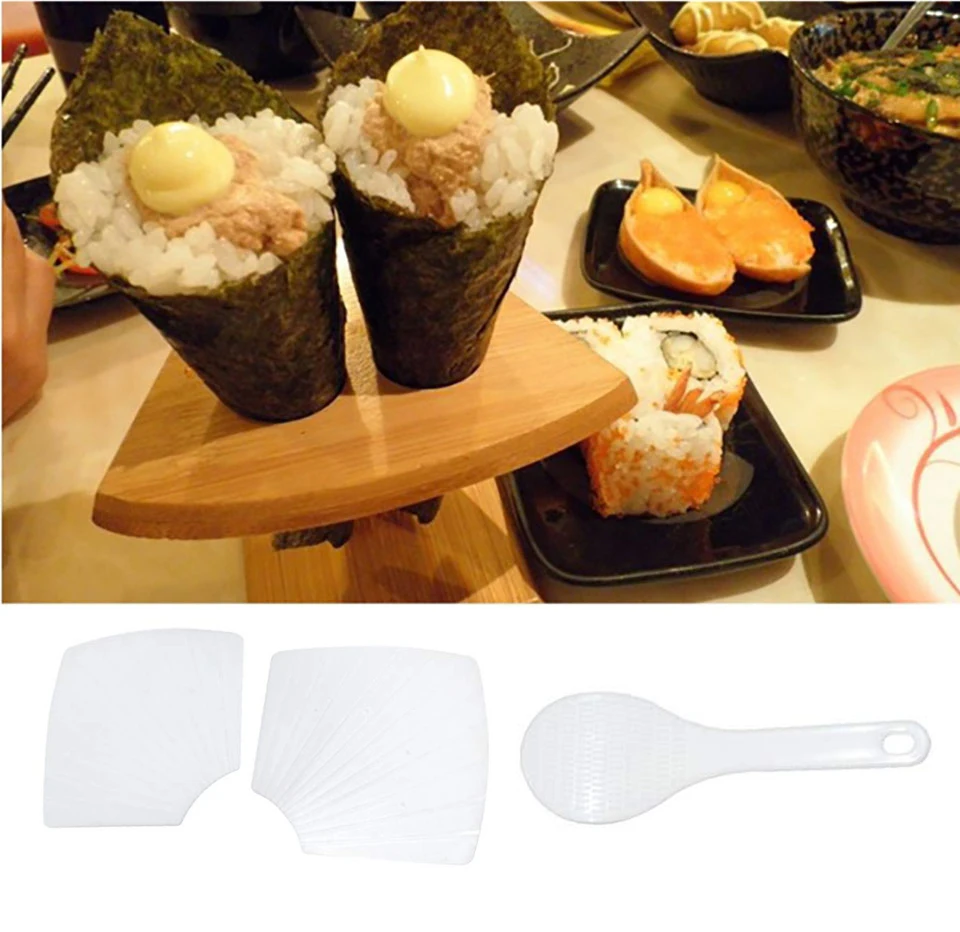 3 шт. ручной ролл плесень работы DIY Суши производитель морских водорослей нори