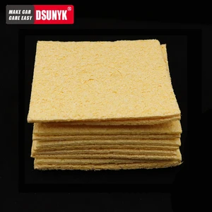 10 шт Желтый Синий Очиститель губки для прочного паяльника