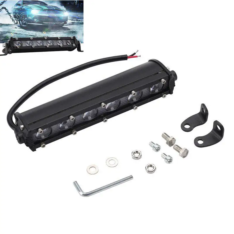 

120W 6000K Car LED Work Light Bar Spotlight Floodlight Super Bright Headlight Driving Fog Lamp Light Bar Off Road Truck SUV