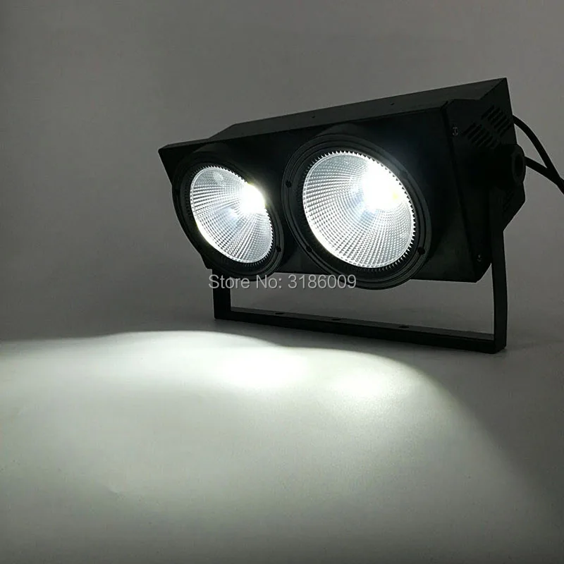 Шоу Time 2 глаза 100 Вт Dj Led Cob Par свет белый и теплый 2 в 1 хорошее использование для D0isco сценический эффект камеры производительность ночной клуб