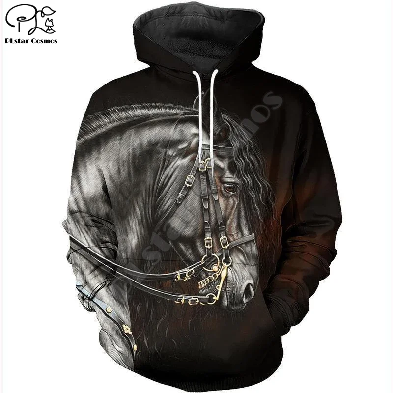 PLstar Космос забавные животные лошадь цветная повседневная обувь новая мода