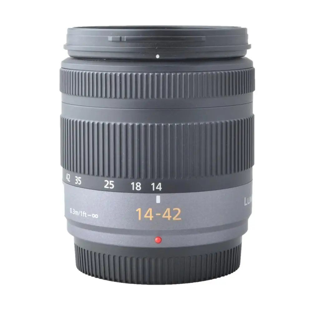 Б/у оригинальная линза Panasonic Lumix G Vario 14 42 мм f/3 5 6 дюйма Asph Mega O.I.S AF Micro четыре