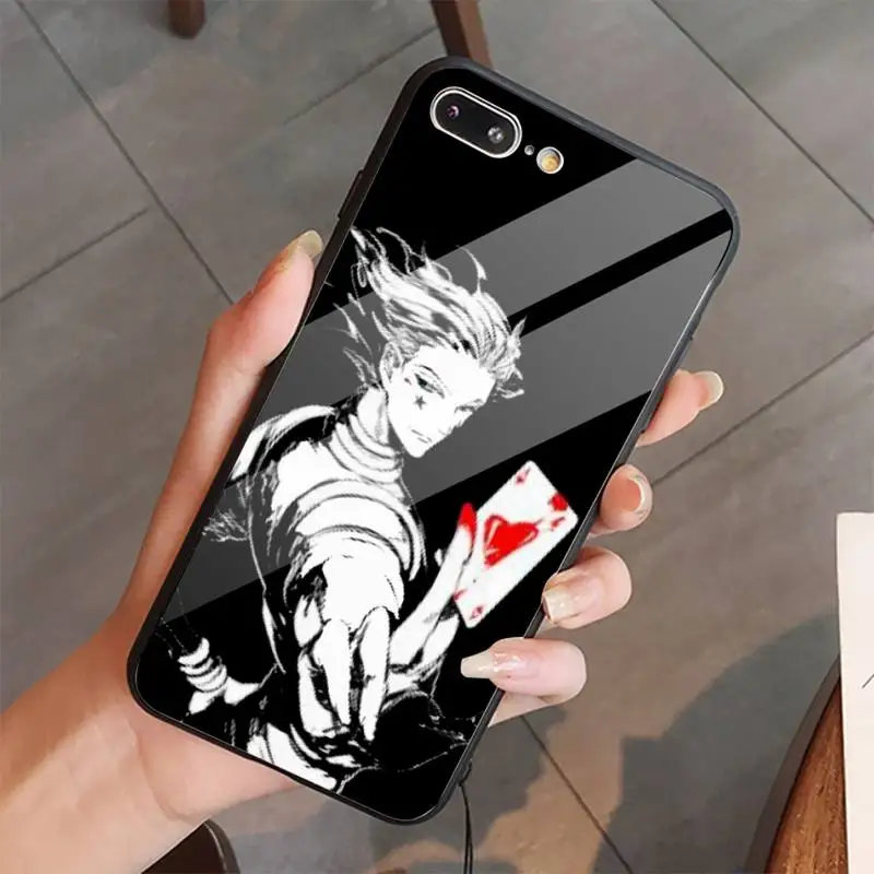 

Hunter x Hunter 3 Phone Cases Tempered glass For iphone 5C 6 6S 7 8 plus X XS XR 11 PRO MAX