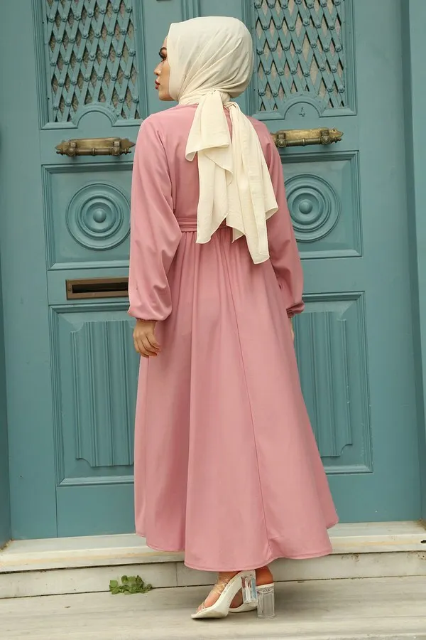 

TUGBA Bat Sleeve Maulana Dress Muslim women dresses for women Muslim long Muslim women turkey abaya kaftan dubai