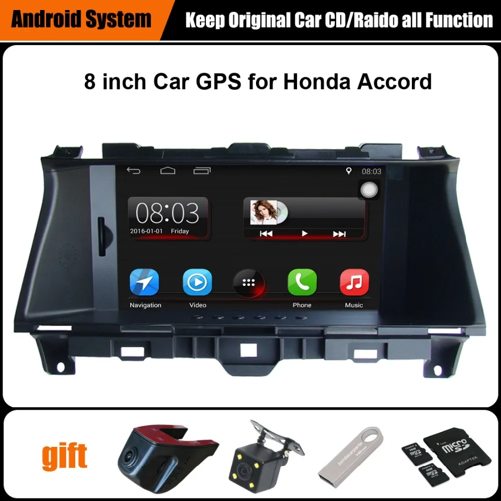 Обновленный оригинальный автомобильный мультимедийный плеер Android 7 1 GPS-навигатор