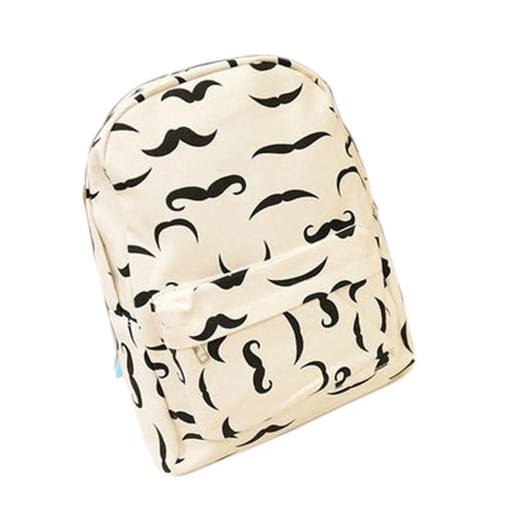 Женская сумка Ausuky женские рюкзаки сумки с мультипликационным принтом Холщовый