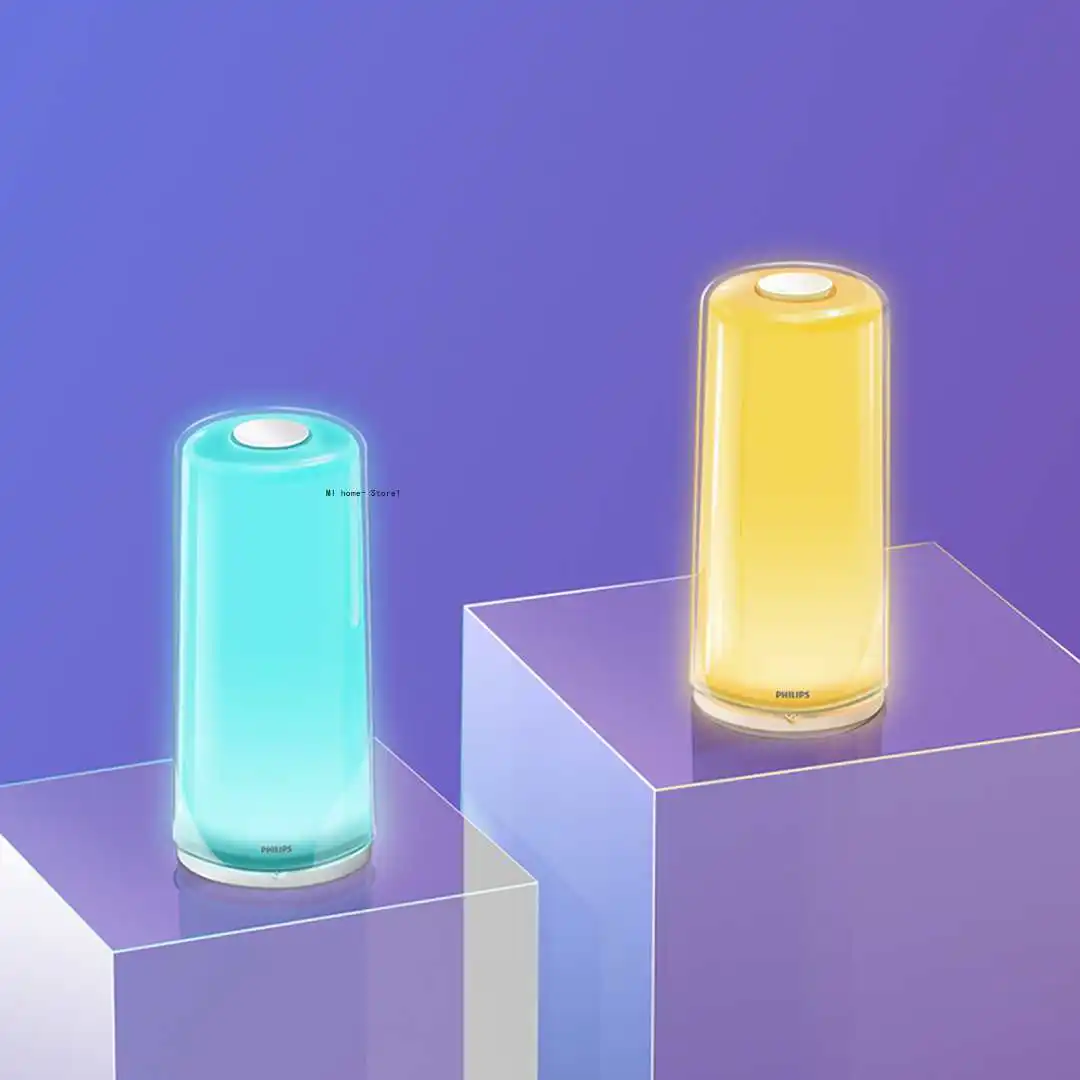 Прикроватный светильник Xiaomi Mijia Philips Zhirui умные светодиодные настольные лампы с USB