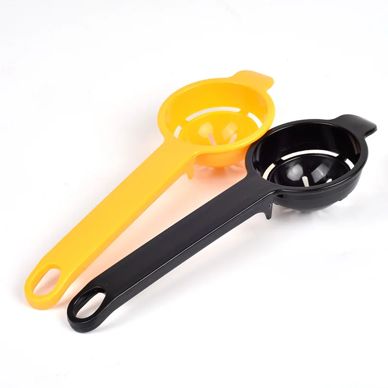 

Cooking Gadgets 5-color Long-handled Plastic Egg Separator Separating Yolk And Egg White Filter Plastic Baking Gadgets