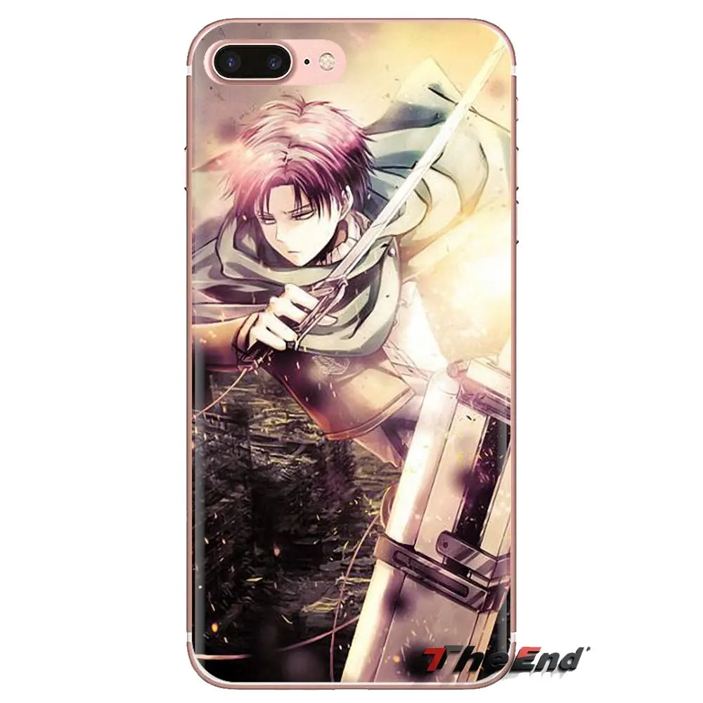 Для Xiao mi 4 5 5s 6 A1 A2 5X6X8 9 Lite SE Pro Max Mix 2 3 2S чехлы для телефонов Levi Ackerman Attack on Titan AMV |