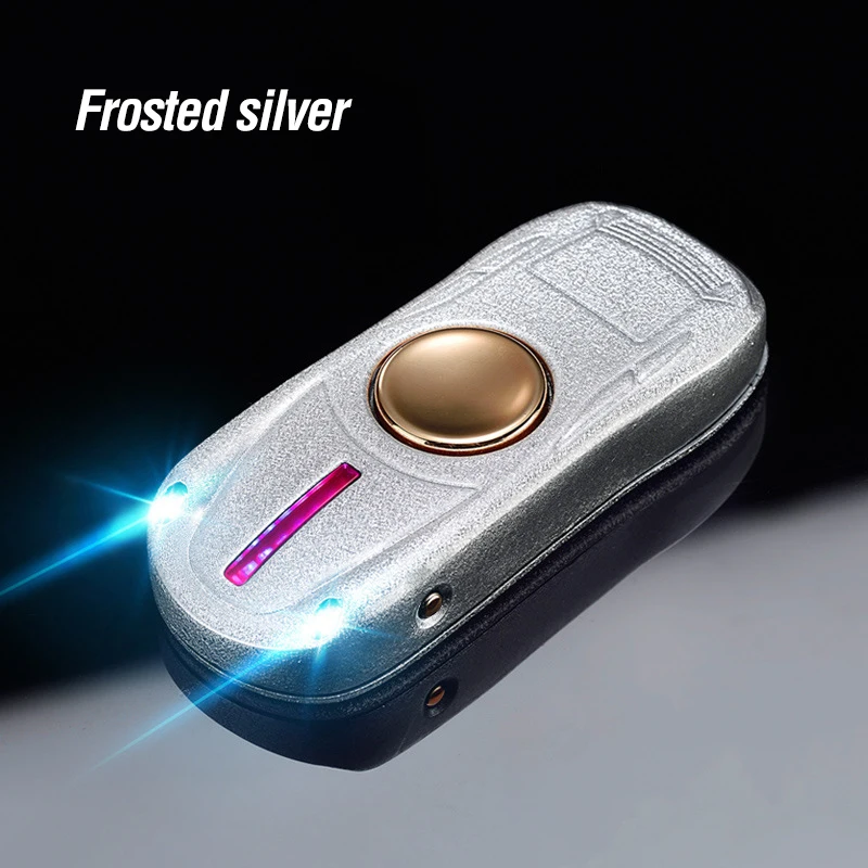 Новая модель автомобиля Пальчиковый гироскоп Зажигалка USB зарядка Электронная