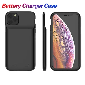 phone battery charger case for iphone x xs max 11 pro 50005500mah battery charging case cover power bank for iphone 6 7 8 plus free global shipping