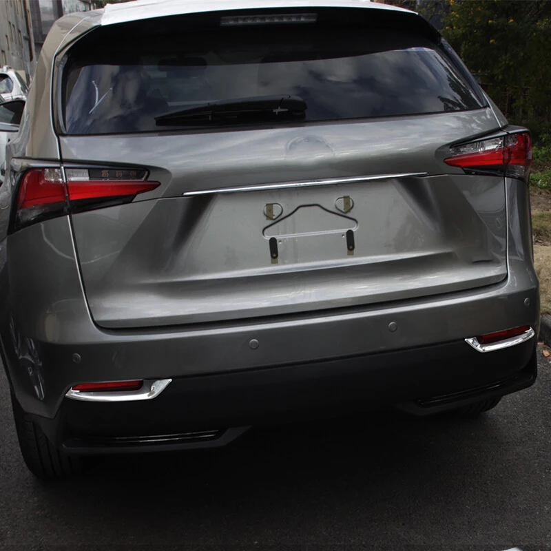 Для Lexus NX 200 Т 300h 2015 2016 2017 ABS хромированный задний отражатель Туман светильник